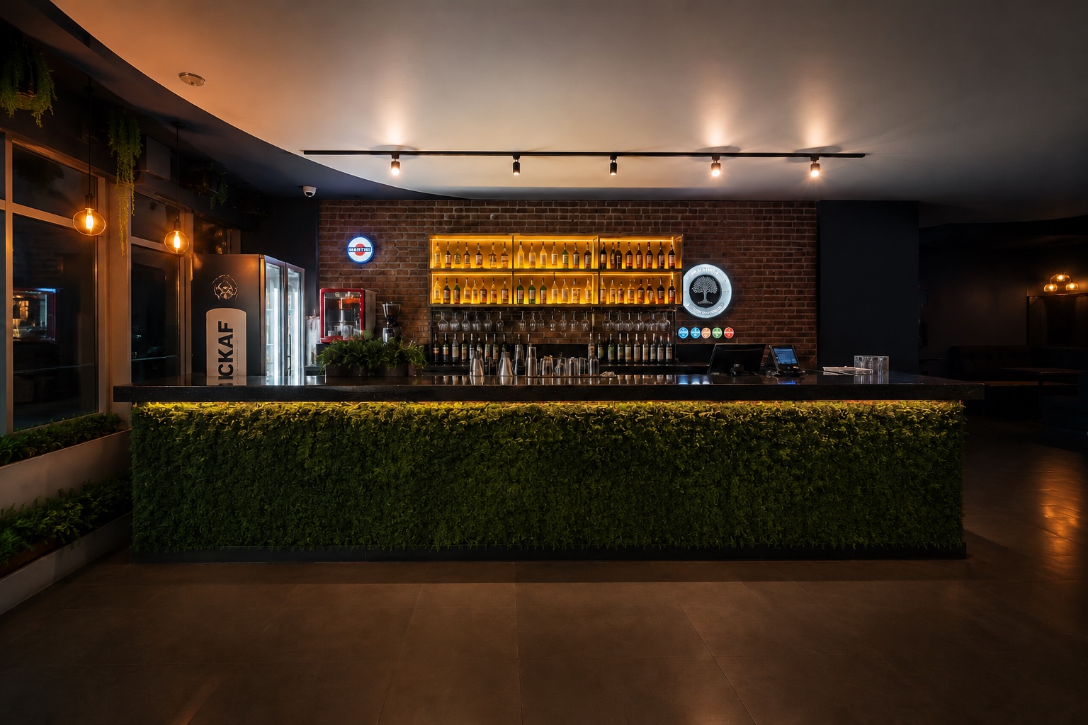 Интерьер Green Yard